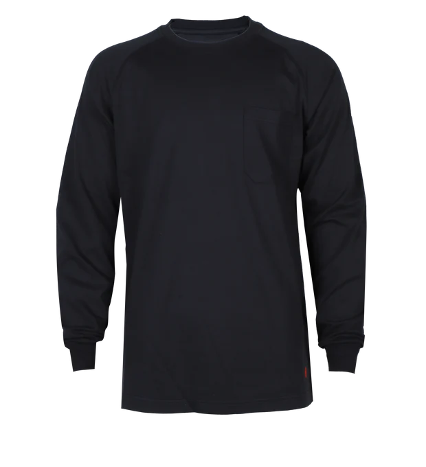 NKE Safety Apparel FR Long Sleeve Shirt - Navy