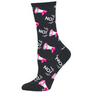 SockSmith NO! (Say it Loud) - Black