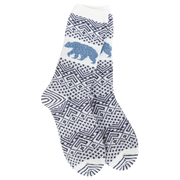 World's Softest Socks Nature Walk Crew Socks - Blue
