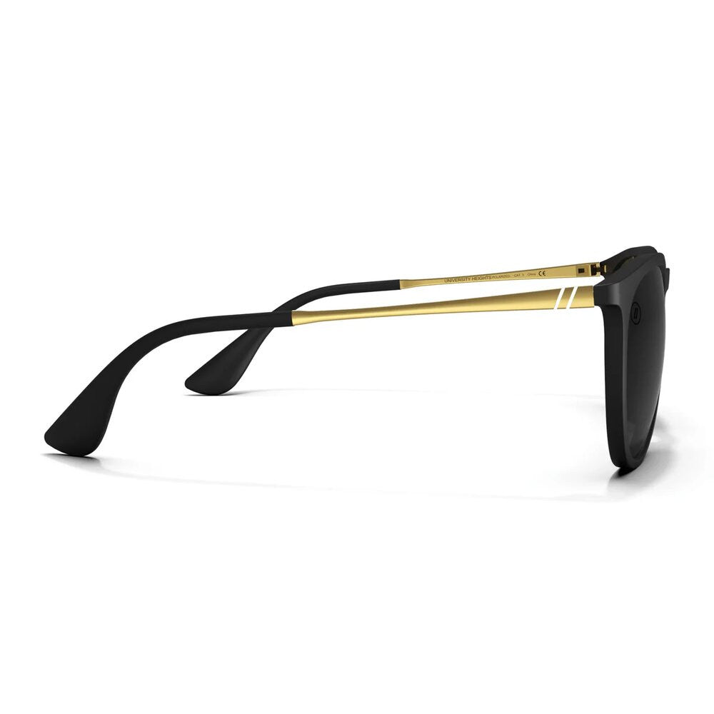 Blenders North Park Polarized Sunglasses – University Heights - Matte Black Frame/Smoke