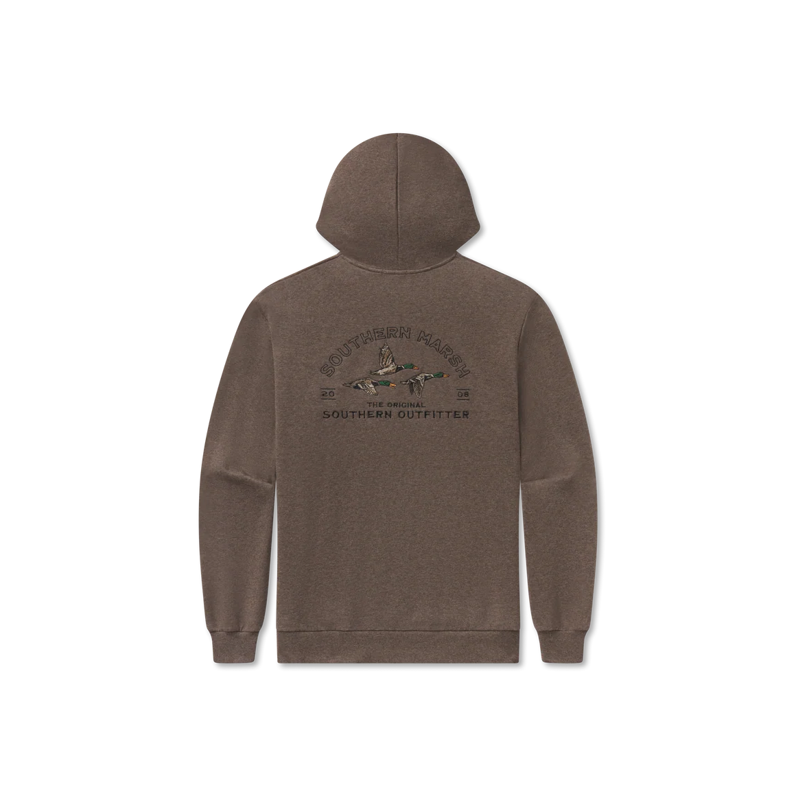 Southern Marsh Men's Searcy Heather Hoodie - Washed Dark Shale