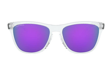 Oakley Frogskins Sunglasses – Polished Clear/Prizm Violet
