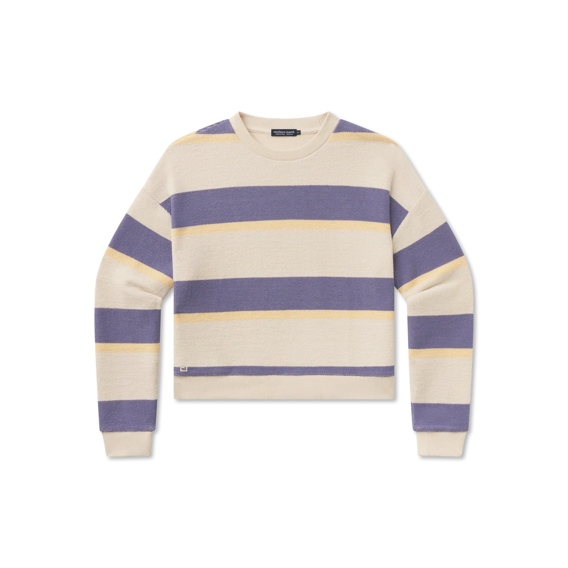 Southern Marsh Women's Sunday Morning Sweater - Mimosa Stripe