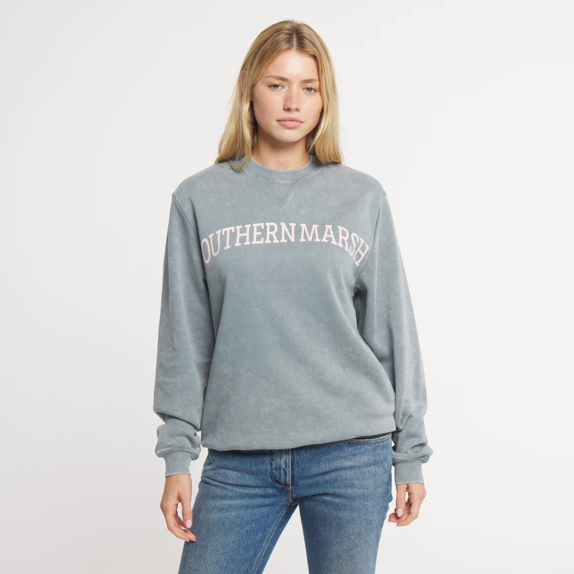 Southern Marsh Women's Varsity Vintage Crew Sweatshirt