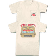 Old Row Men's Back in Tow Pocket Tee - Ivory