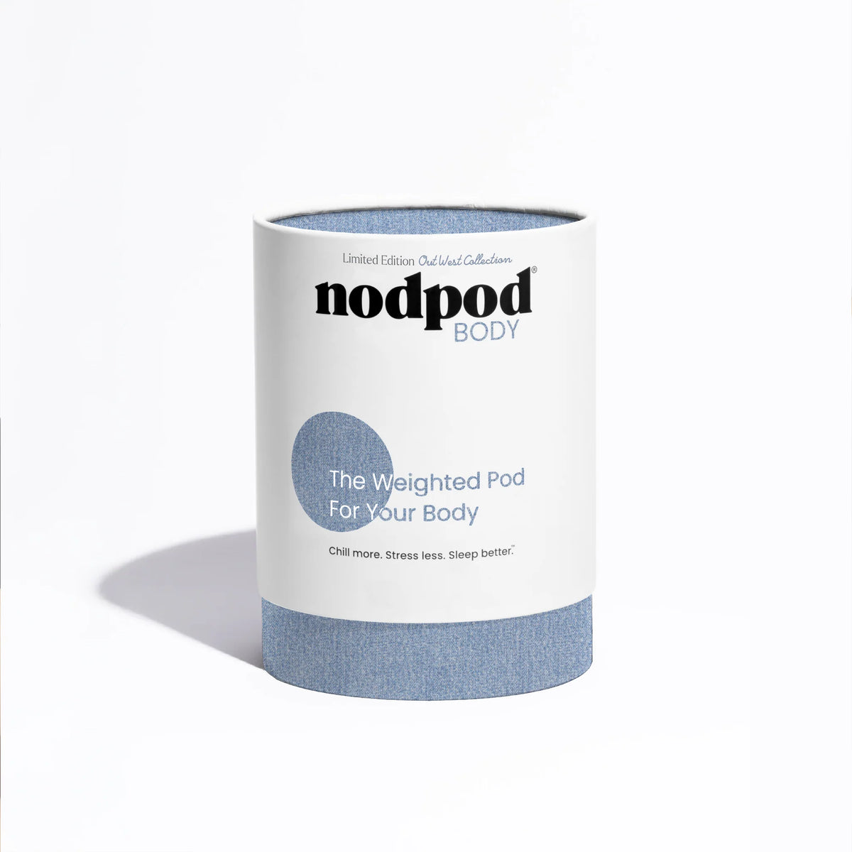 Nodpod Body Weighted Pod - Blue Jean