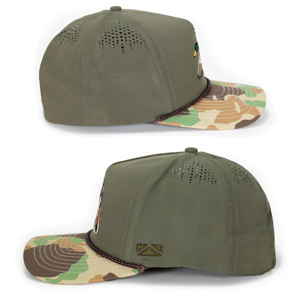 Paramount Outdoors Landing Mallard 5-Panel Hat - Olive