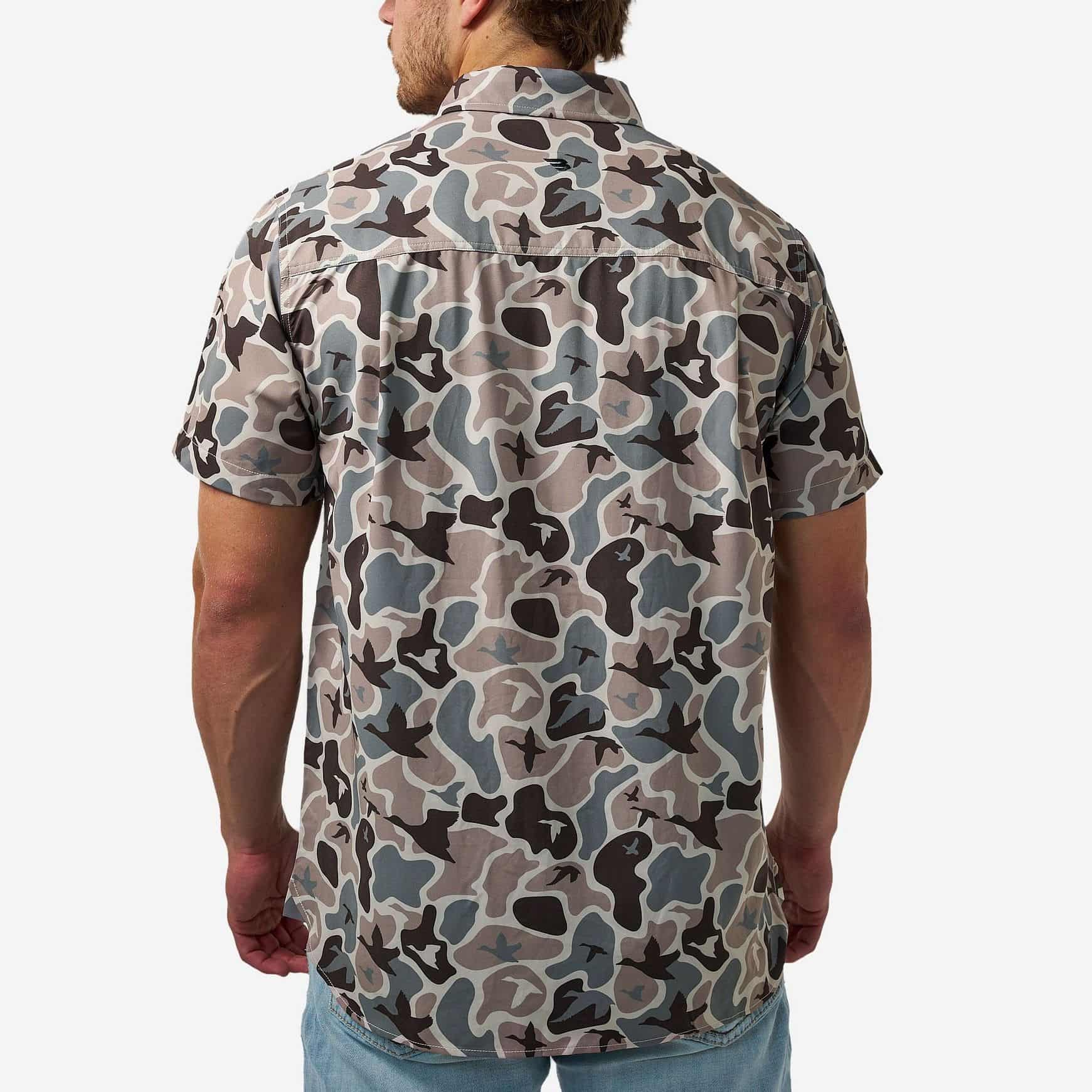 Burlebo Men's Performance Button Up
