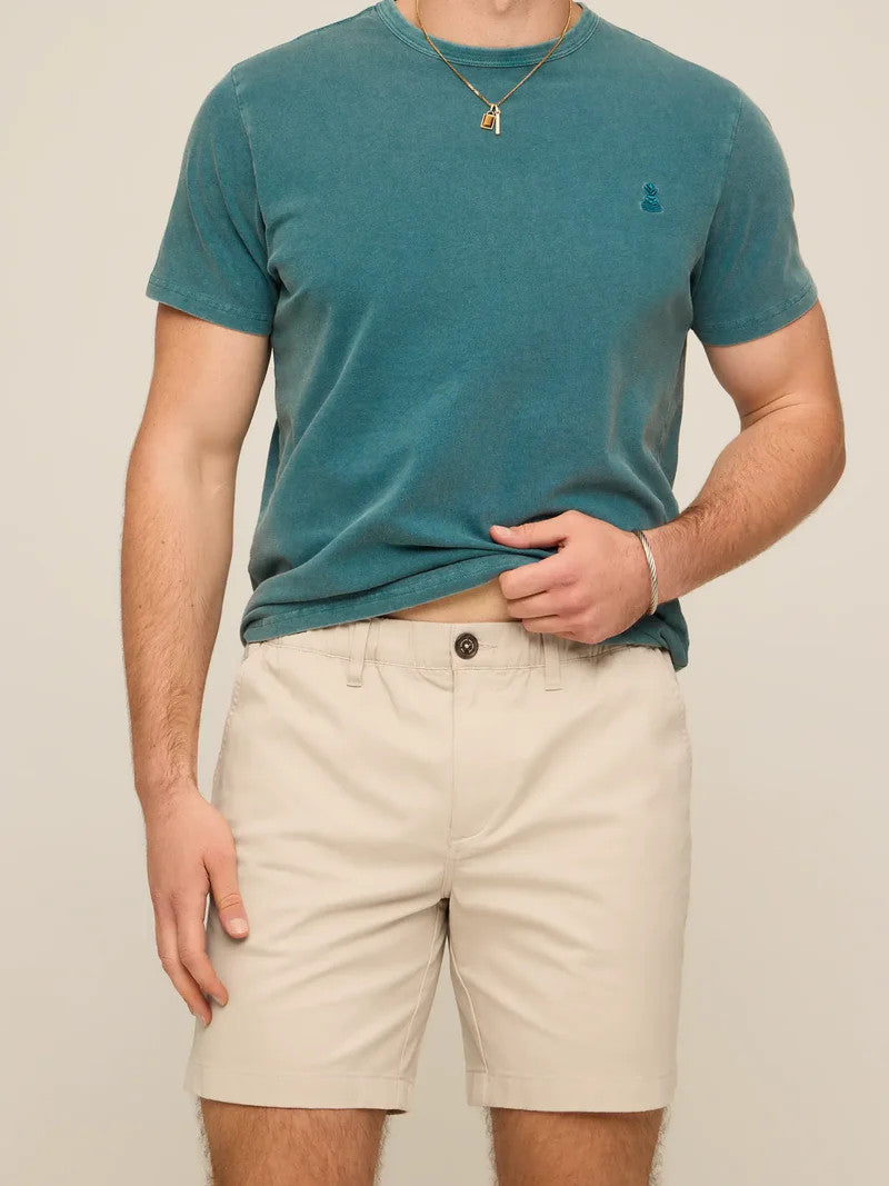 Chubbies Men's The Khakinators Originals Stretch Short - 7" Khaki