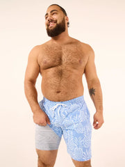Chubbies The Thigh-Napples Lined Classic Swim Trunk - 7"