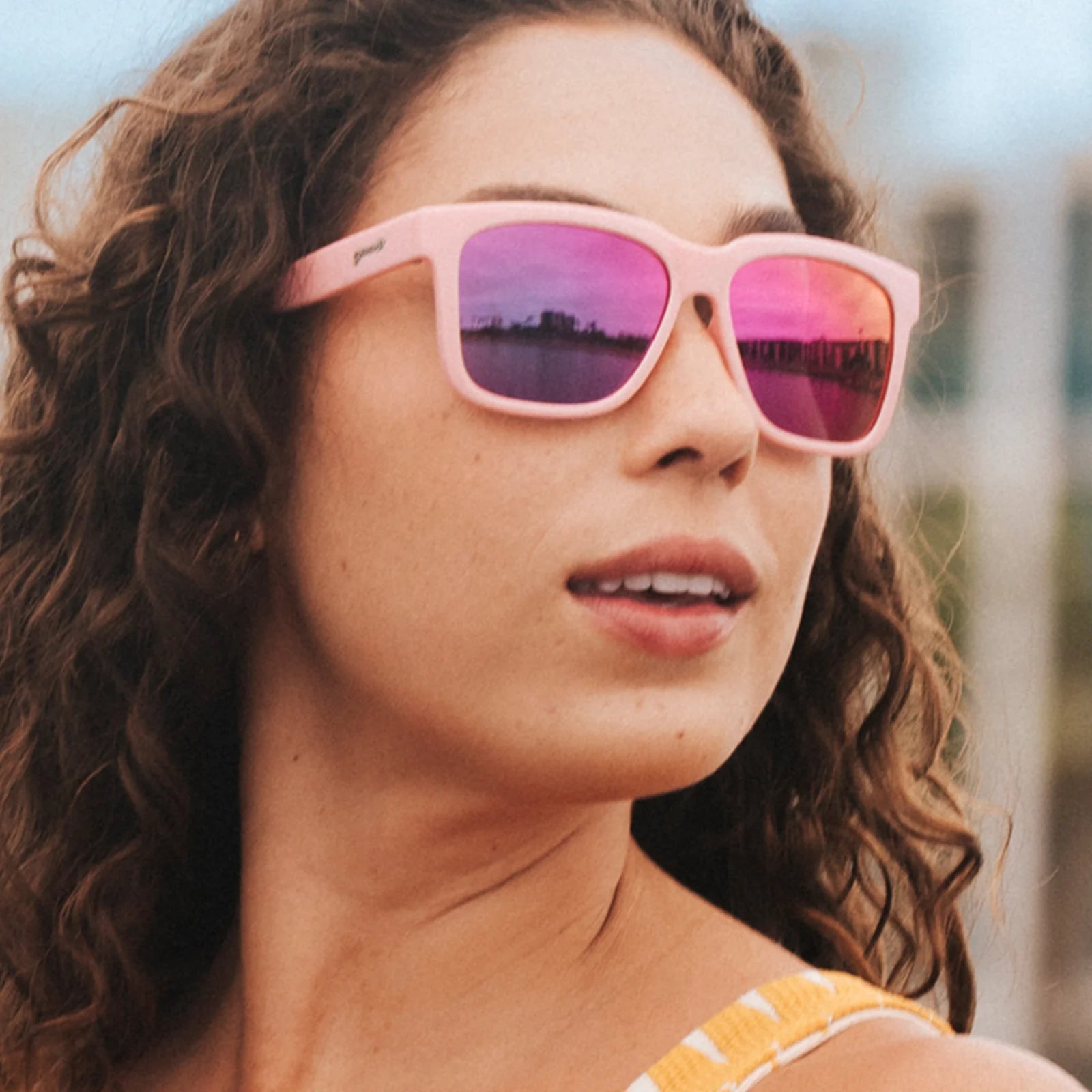 Goodr Tidal G Sunglasses - Pool Noodle Battle Hero