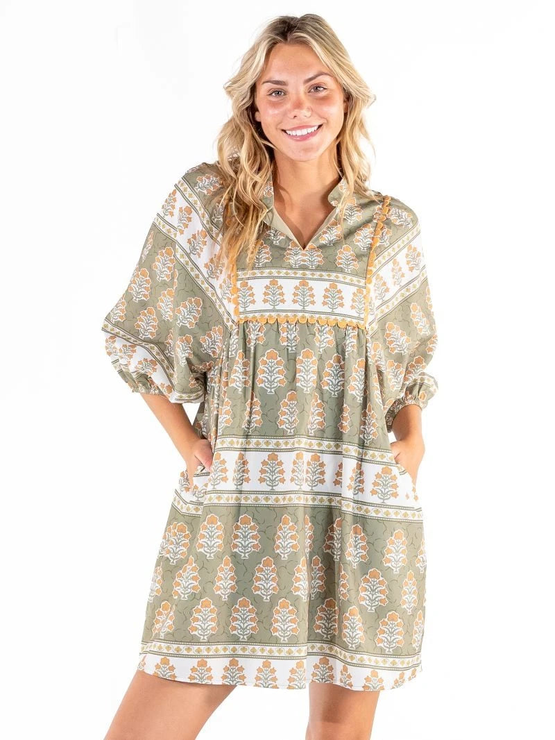 Simply Southern Women's Maeve Dress - Floral
