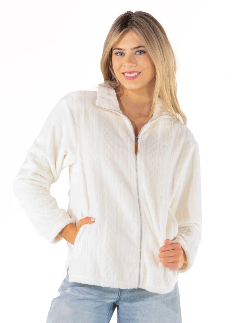 Simply Southern Women's Elsie Jacket - Ivory