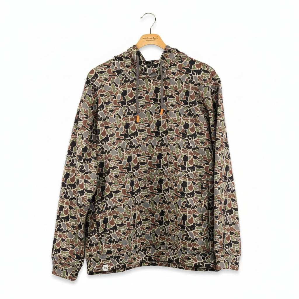 Simply Southern Men's William Duck Camo Performance Hoodie