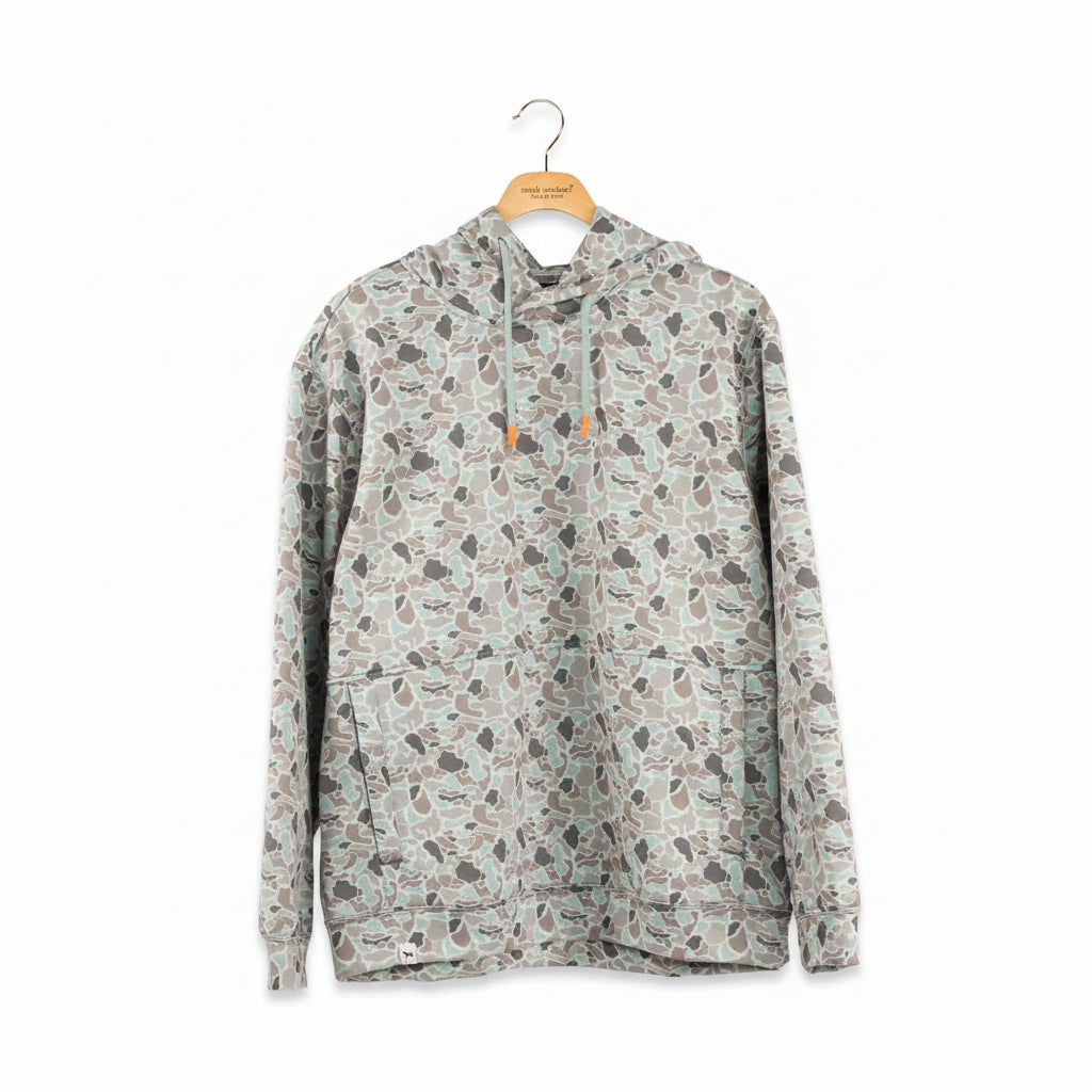 Simply Southern Men's William Light Camo Performance Hoodie