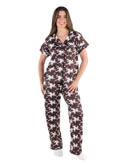 Simply Southern Women's Everyday Simply Soft Pajama Set - Cow