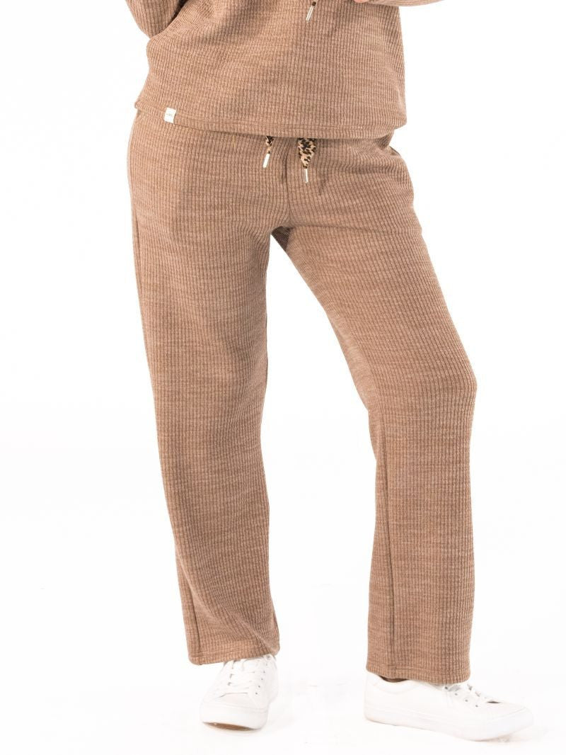 Simply Southern Women's Corded Pants - Leopard