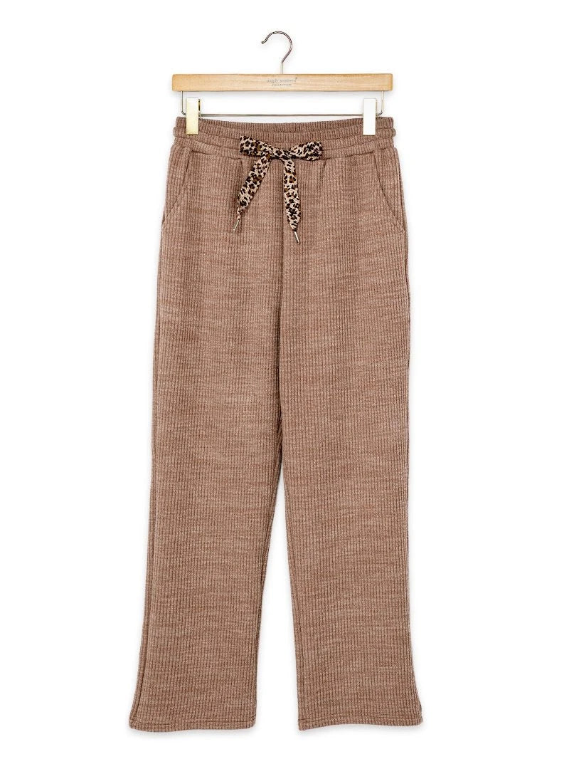 Simply Southern Women's Corded Pants - Leopard