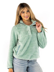 Simply Southern Women's Simply Soft Pullover - Harbor