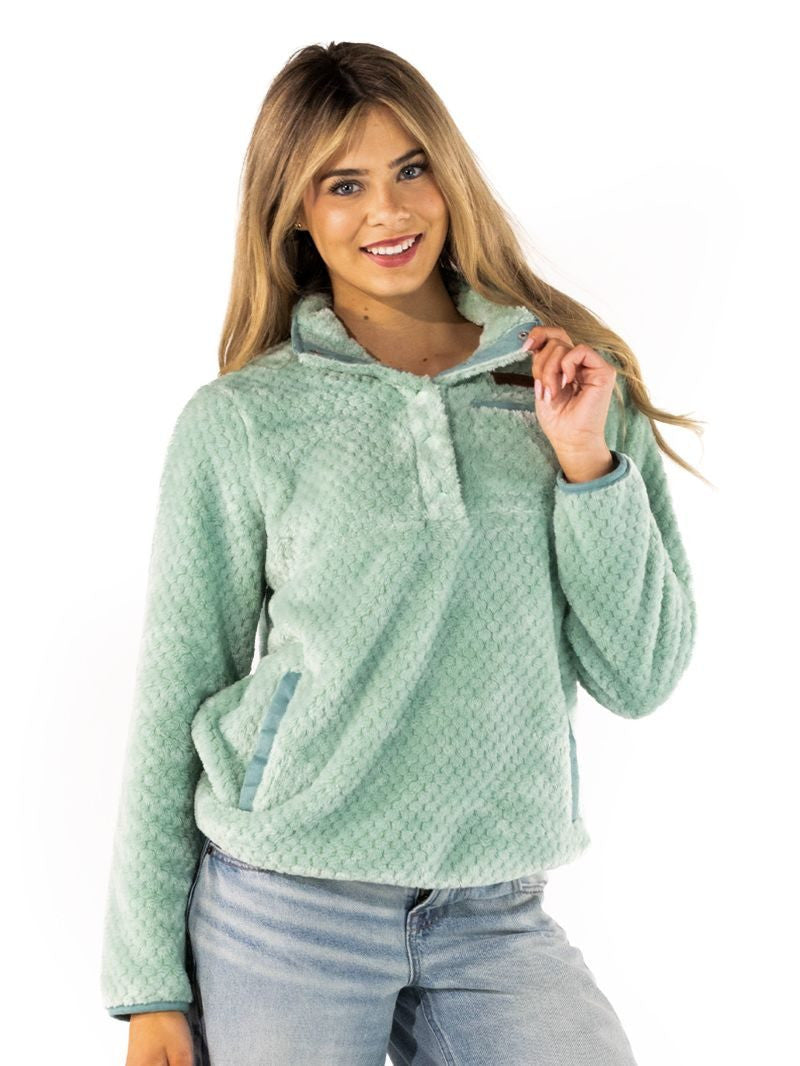 Simply Southern Women's Simply Soft Pullover - Harbor
