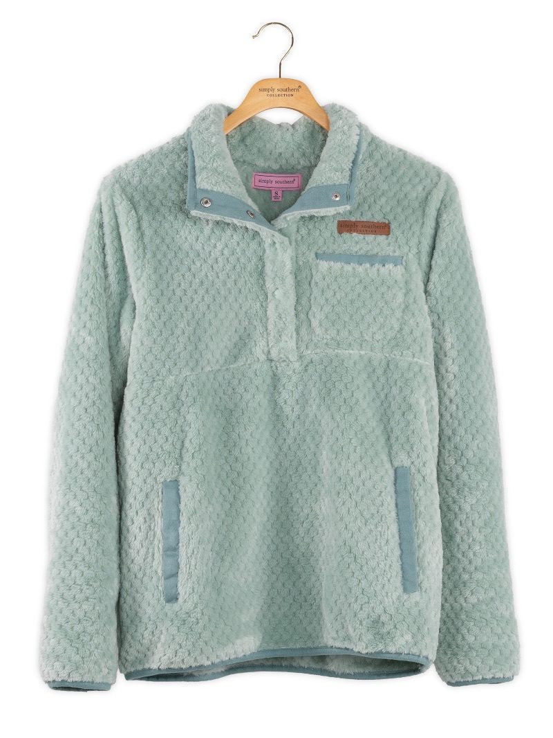 Simply Southern Women's Simply Soft Pullover - Harbor
