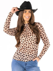 Simply Southern Women's Wild Side Long Sleeve Top