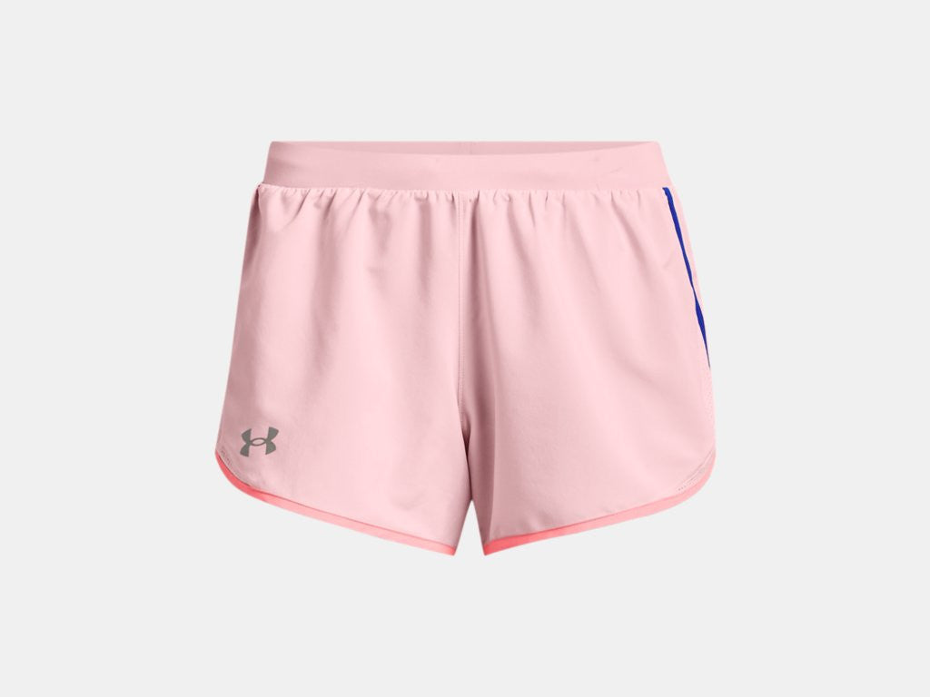 Under Armour Women's Fly-By 2.0 Shorts - 647 Prime Pink
