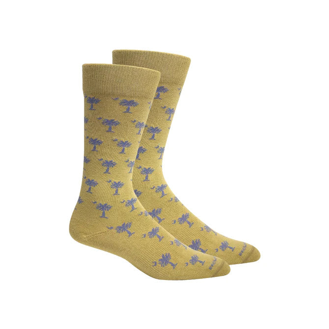 Brown Dog Socks Palmetto - Khaki