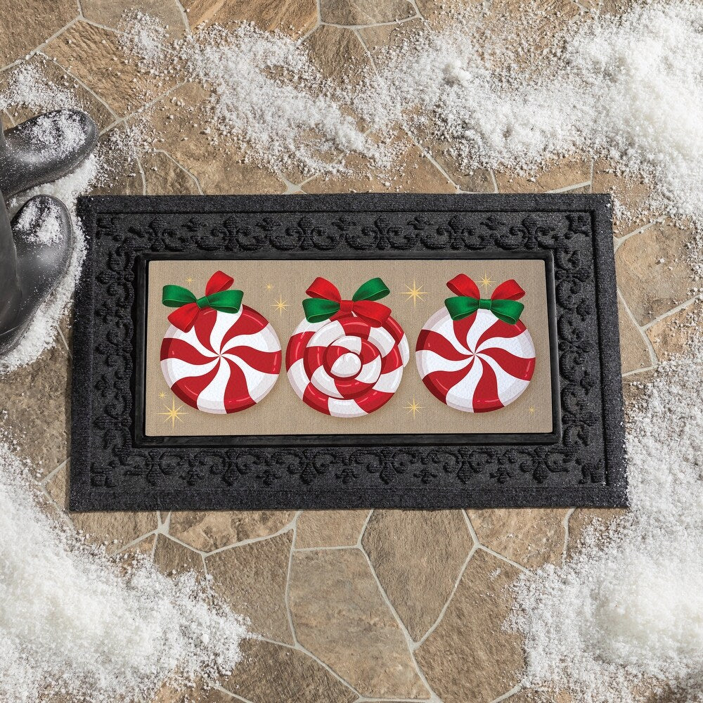 Evergreen Peppermint Wishes Sassafras Switch Mat