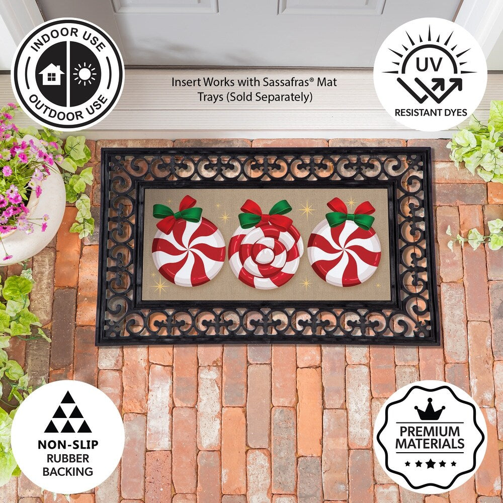Evergreen Peppermint Wishes Sassafras Switch Mat