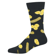 SockSmith Pickle People Cotton Crew - Black