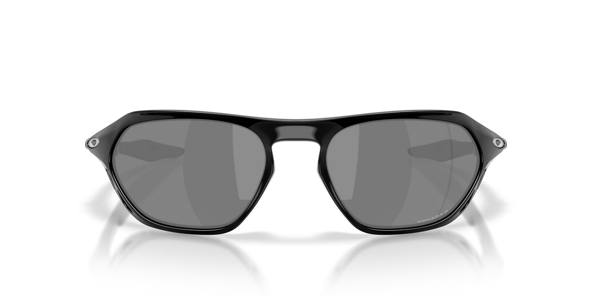 Oakley Cage Jacket Polarized Sunglasses - Polished Black/Prizm Black