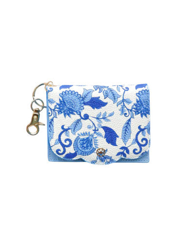WALLET SCALLOPED PORCELAIN VINES
