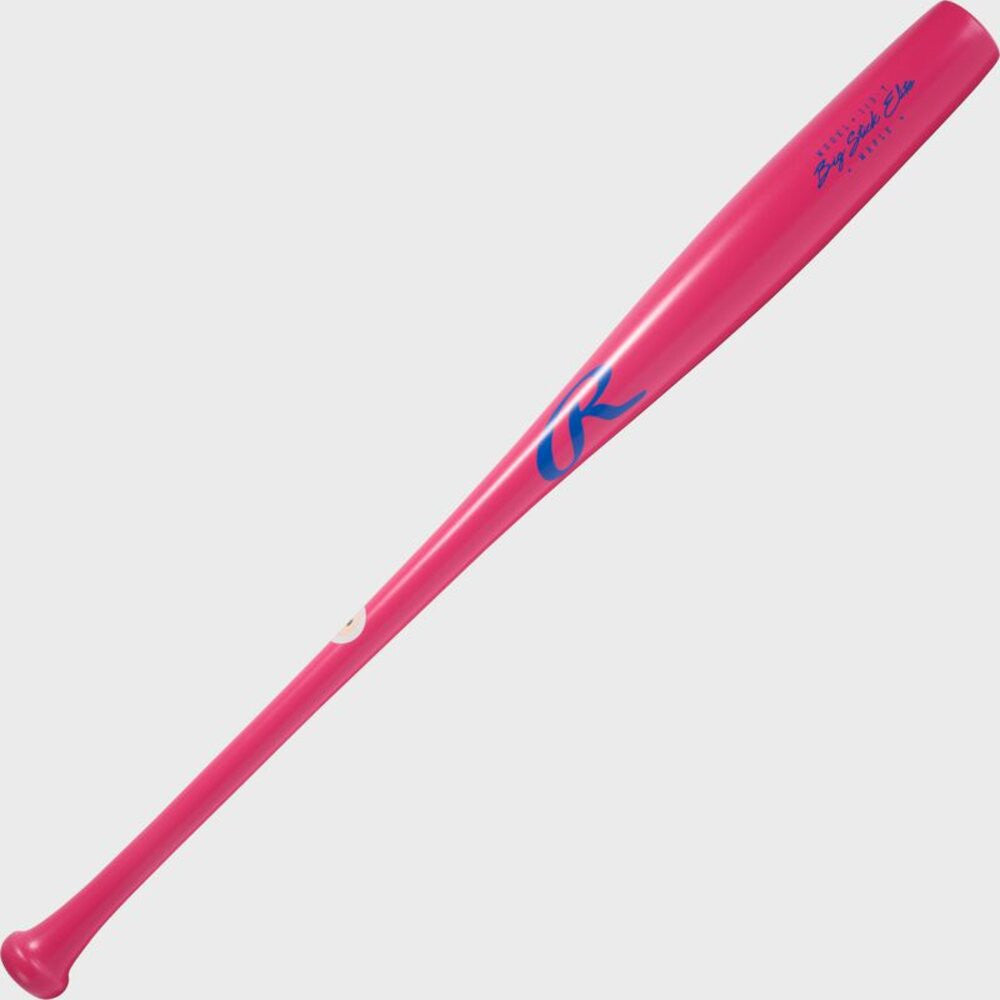 Rawlings Big Stick I13T Torpedo Maple Wood Baseball Bat - Pink/Blue