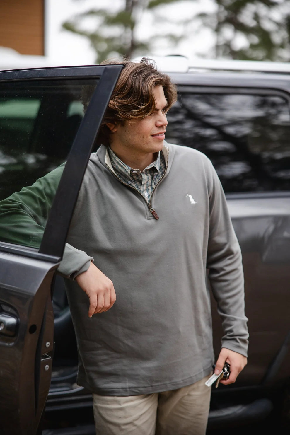 Local Boy Men's Bentley Quarter Zip