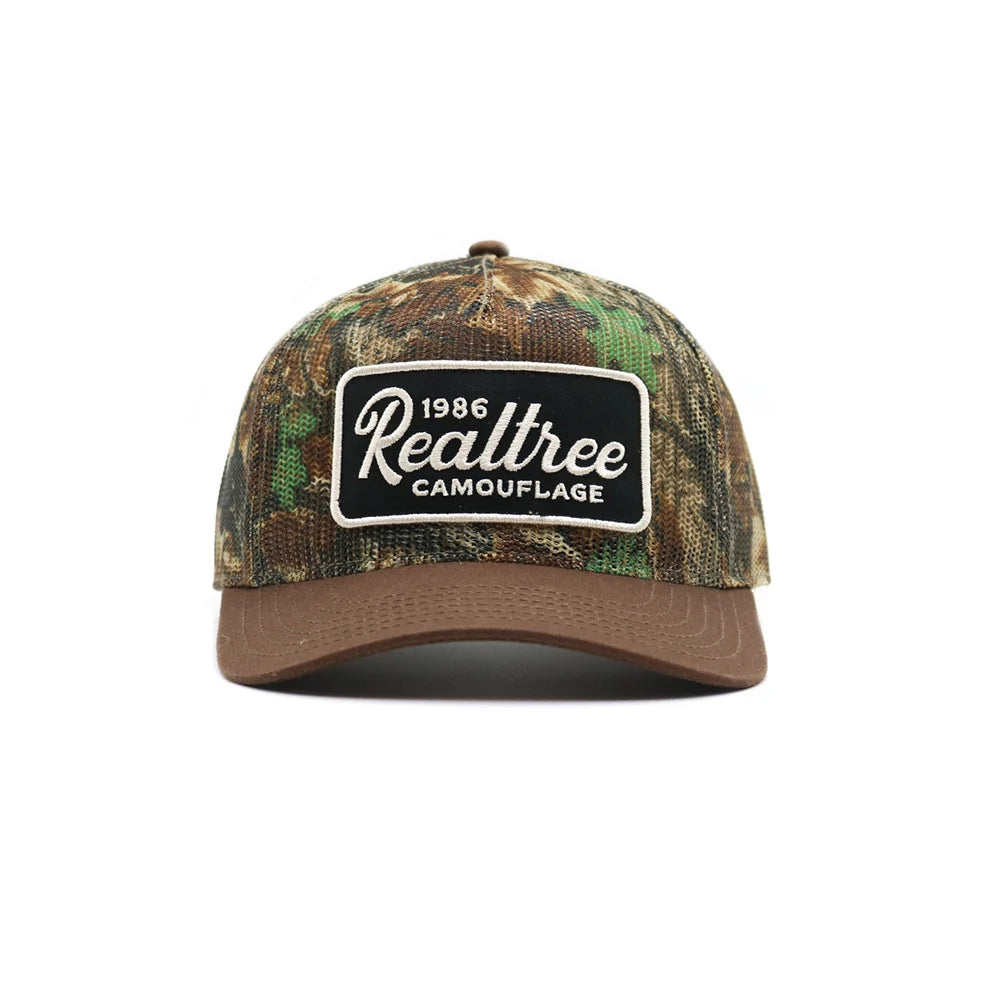 Center Stage Men's Realtree Advantage Camo Mesh Cap