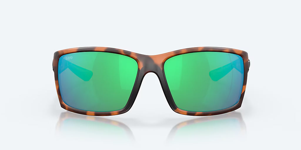 Costa Del Mar Reefton Sunglasses - Matte Retro Tortoise/Green Mirror