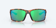 Costa Del Mar Reefton Sunglasses - Matte Retro Tortoise/Green Mirror