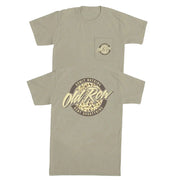 Old Row Men's 80s Camo Circle Pocket Tee - Sandstone