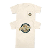Old Row Men's 80's Camo Circle Pocket Tee - Ivory