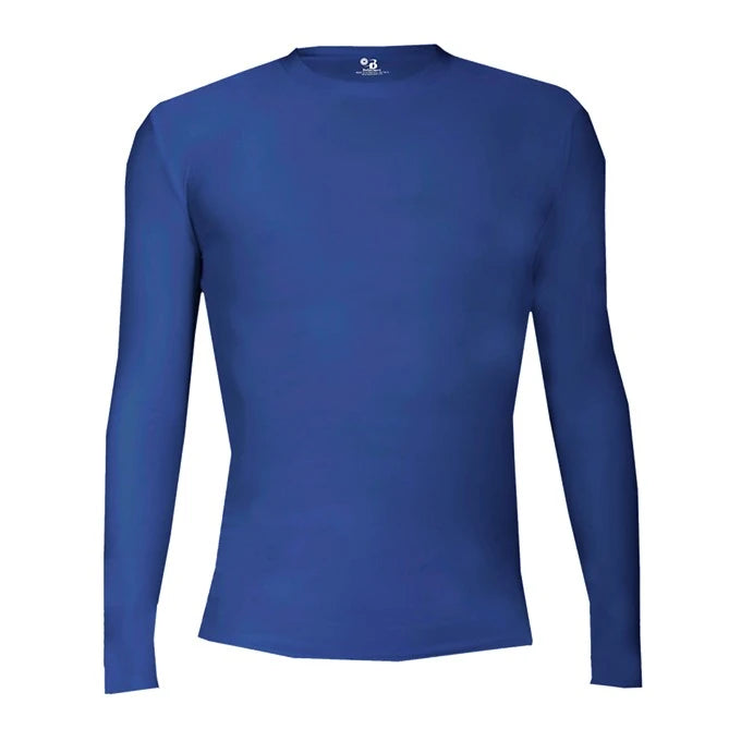 Badger Sport Youth Pro Compression Long Sleeve Crew