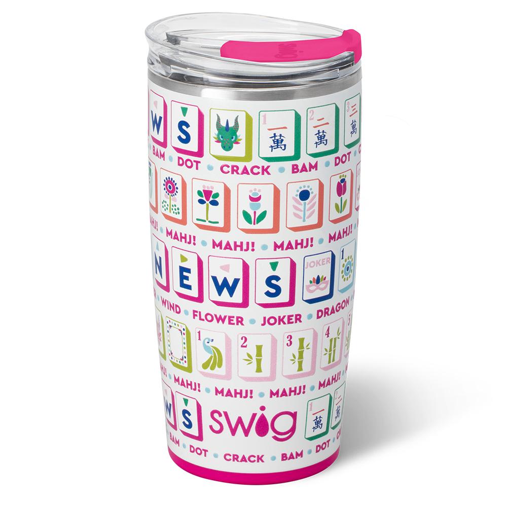 Swig Life Mahjong Tiles Tumbler 22oz