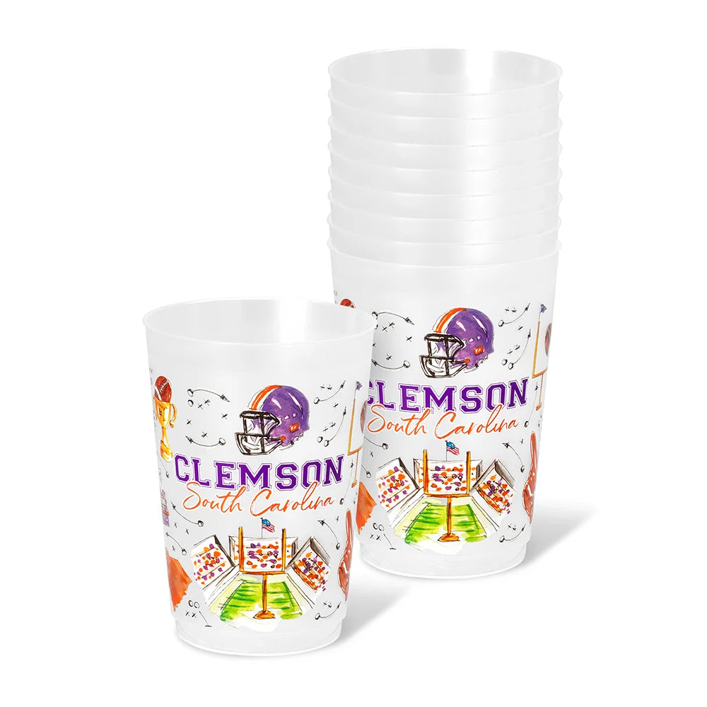 Swig Life Frost Flex Cup 20oz (Set of 8) - Tailgates in Clemson