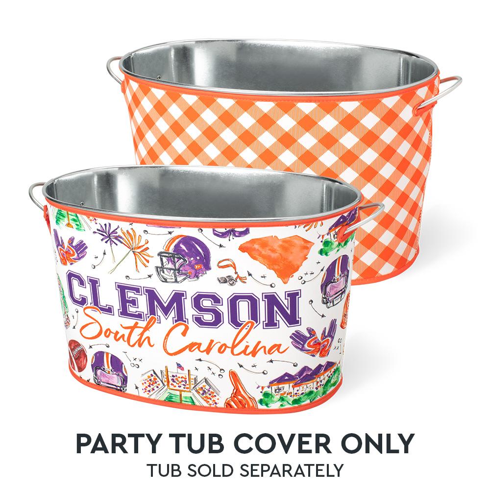Swig Life Tailgates in Clemson Party Tub Cover
