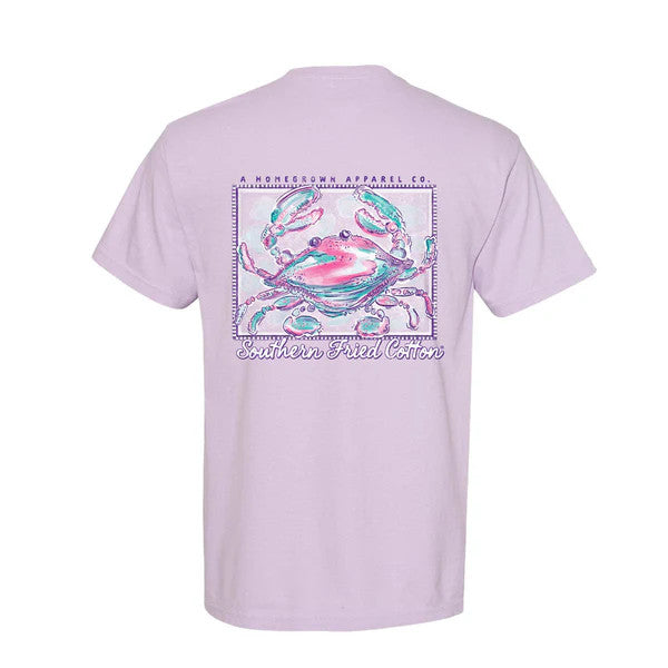 Southern Fried Cotton Women's Pinch of Color Tee - Orchid