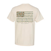 Southern Fried Cotton Men's Old School USA Tee - Ivory