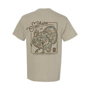 Southern Fried Cotton Men's Old School Tom Tee - Sandstone