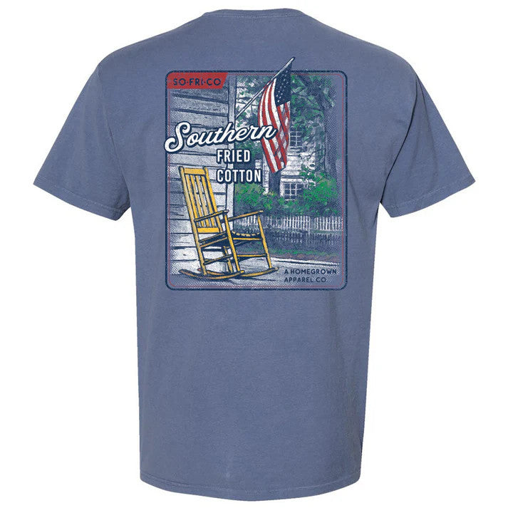 Southern Fried Cotton Home Sweet Home Tee - Saltwater
