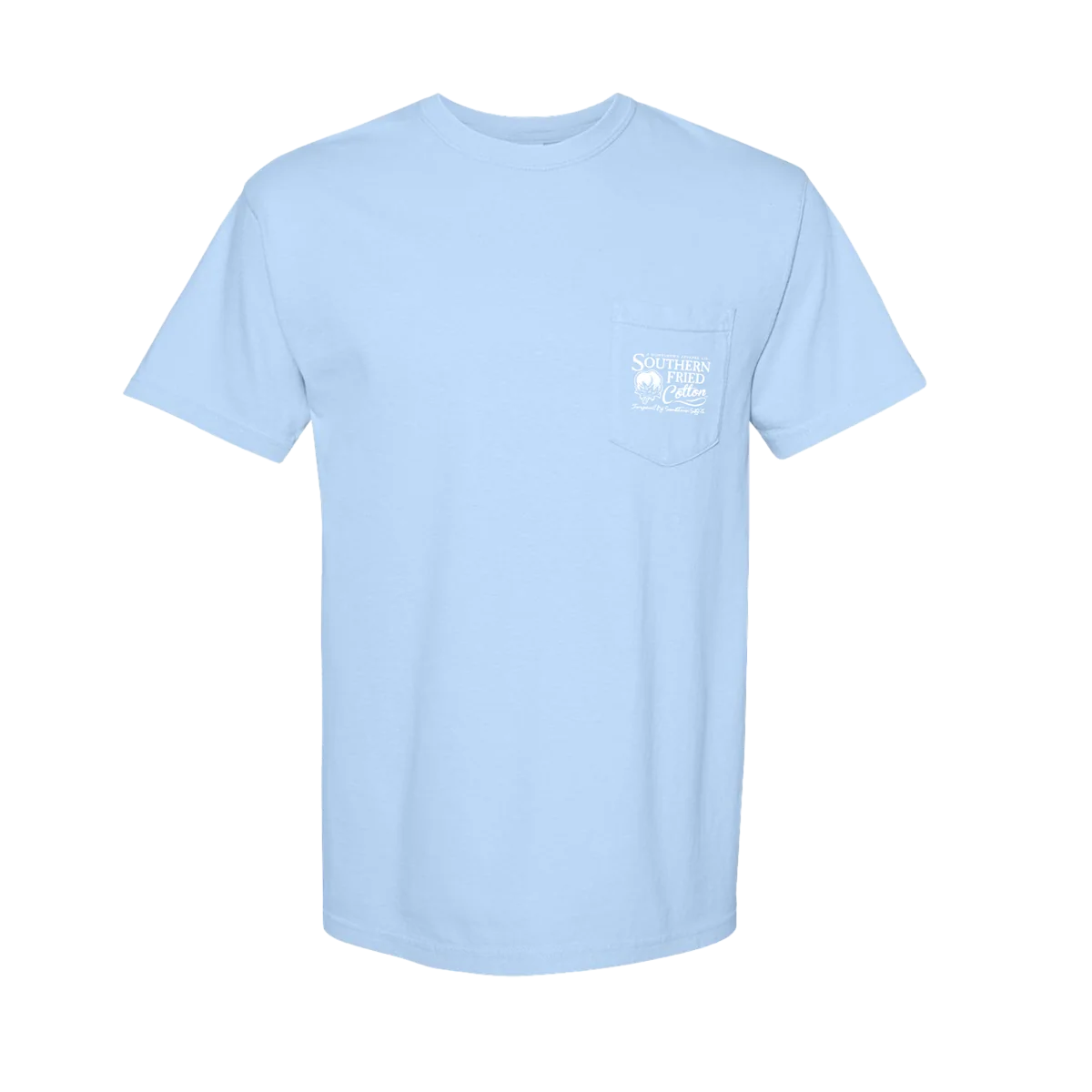 Southern Fried Cotton Men's Howdy Y'all Tee - Hydrangea