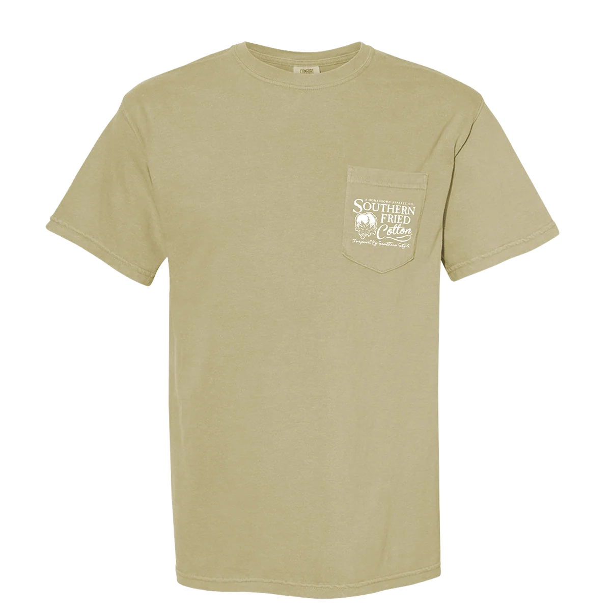 Southern Fried Cotton men's SOFRICO hunt Club Tee - Sandstone